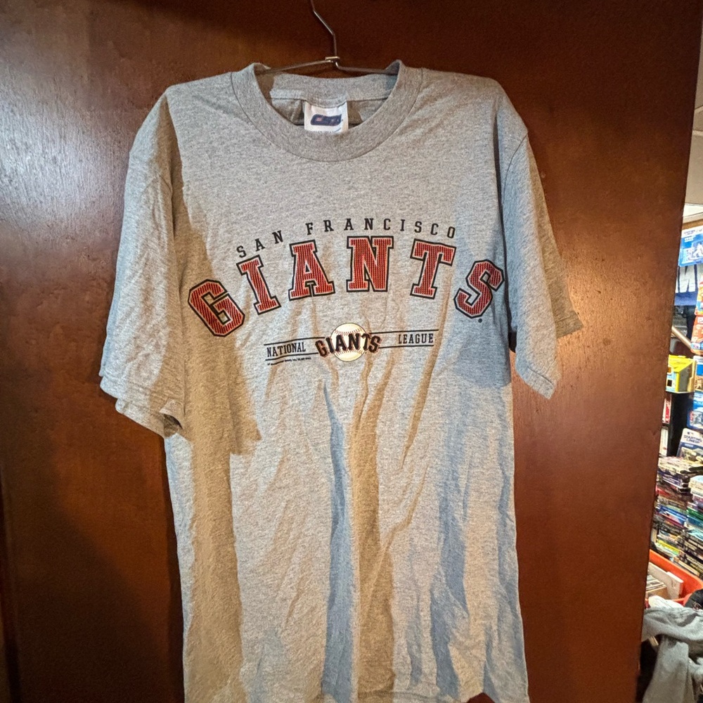 San Francisco Giants Gray T-Shirt CSA Vintage 2000 medium